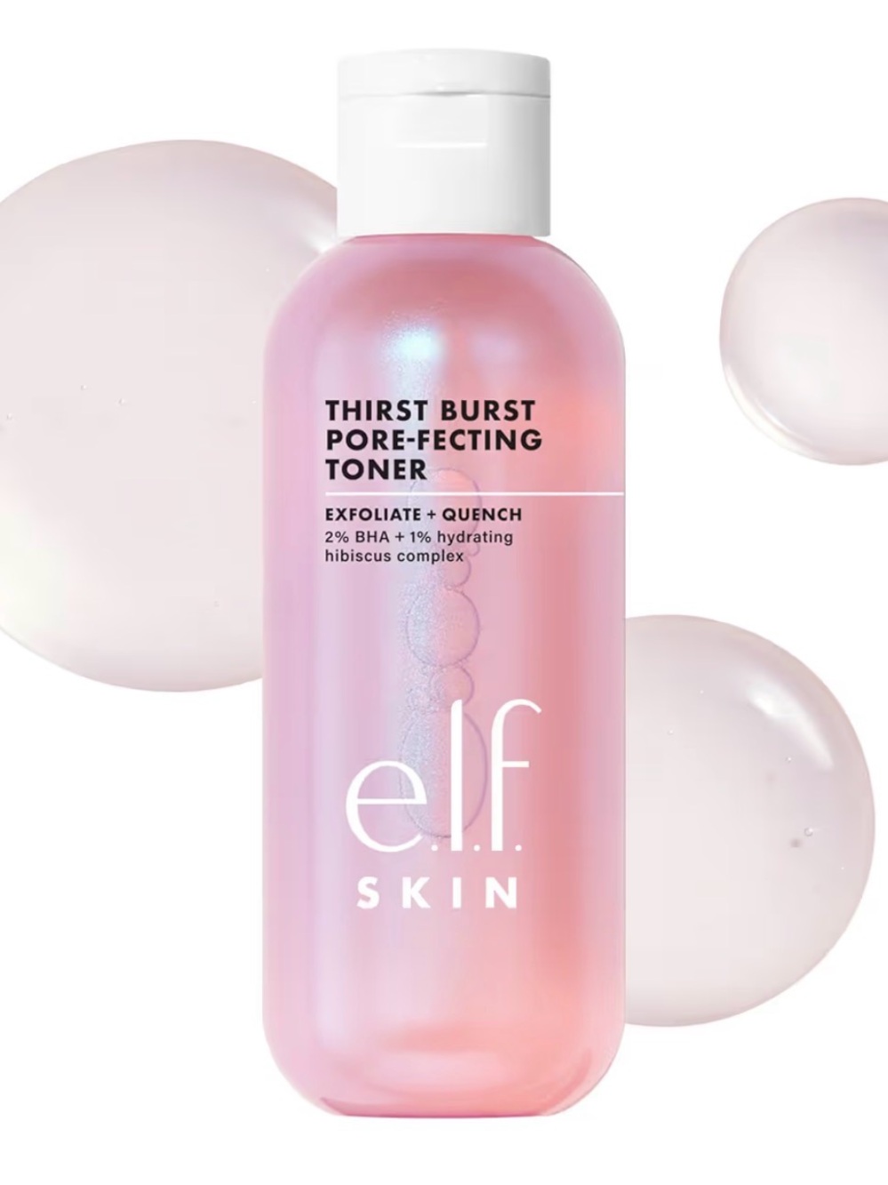 e.l.f. Thirst Burst Pore-fecting Toner, Hydrating & Exfoliating for Face